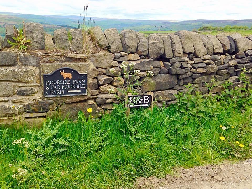 Far Moorside Farm B&B Hebden Bridge Bagian luar foto