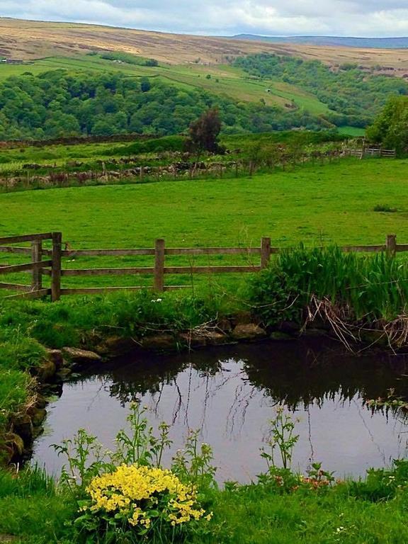 Far Moorside Farm B&B Hebden Bridge Bagian luar foto